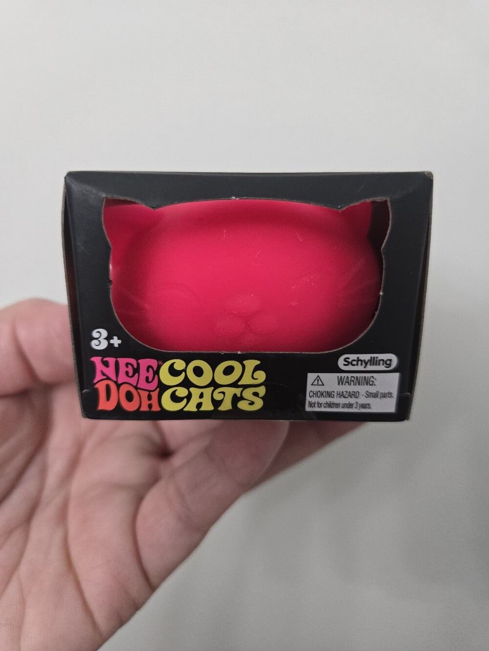 Needoh Cool Cats Neon Pink Authentic